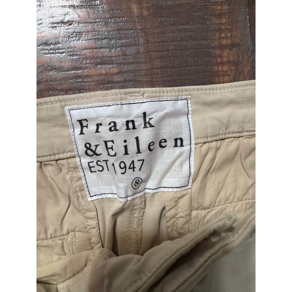 Frank & Eileen Wicklow Chino women’s sz 8 khaki excellent condition - Picture 9 of 9